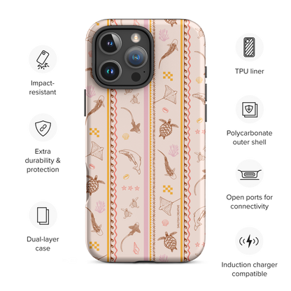 iPhone Tough Phone Case - Candy Stripes
