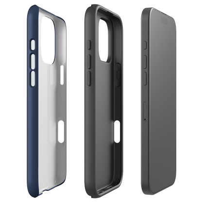 iPhone Tough Phone Case - Turtle Outline Navy - Sailfish Creative