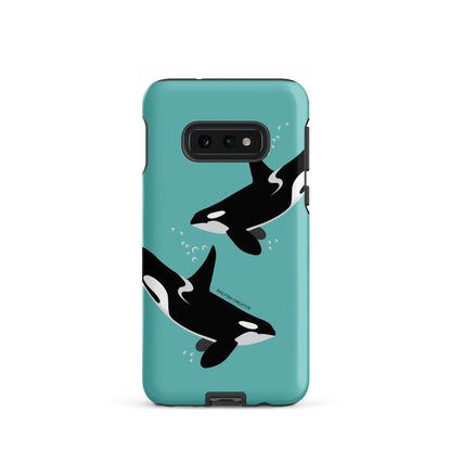 Samsung Phone Case - Orcas Blue