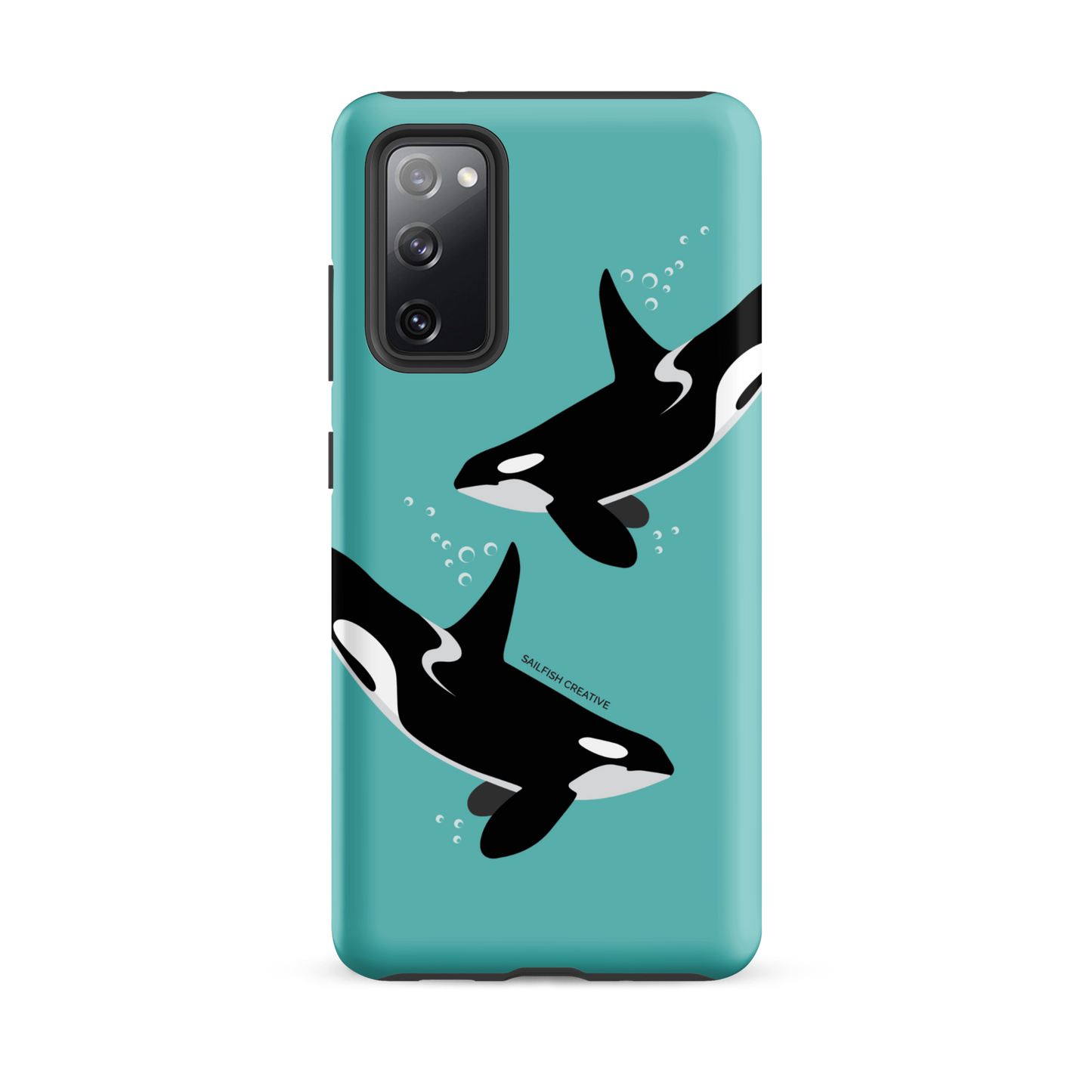 Samsung Phone Case - Orcas Blue