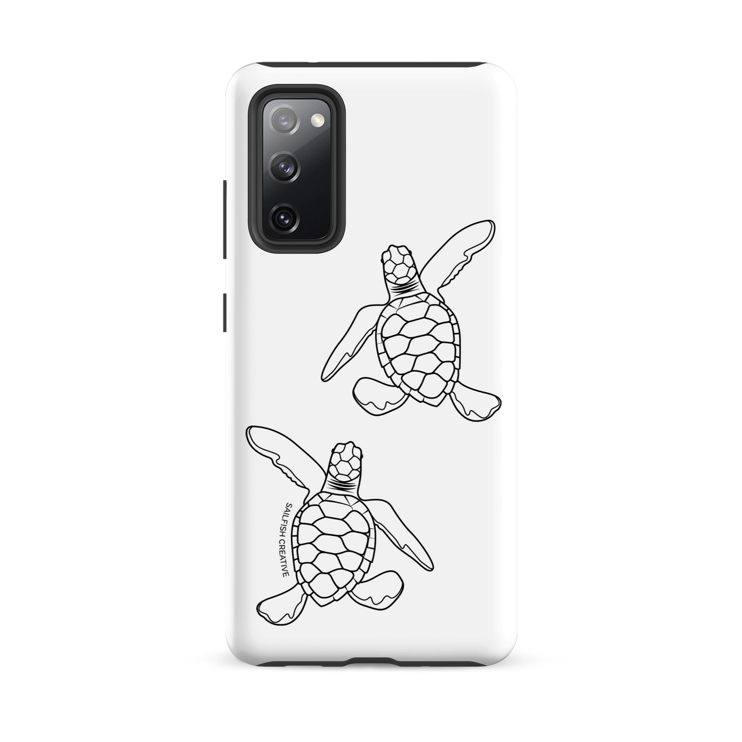 Samsung Phone Case - Turtle Hatchlings Outline