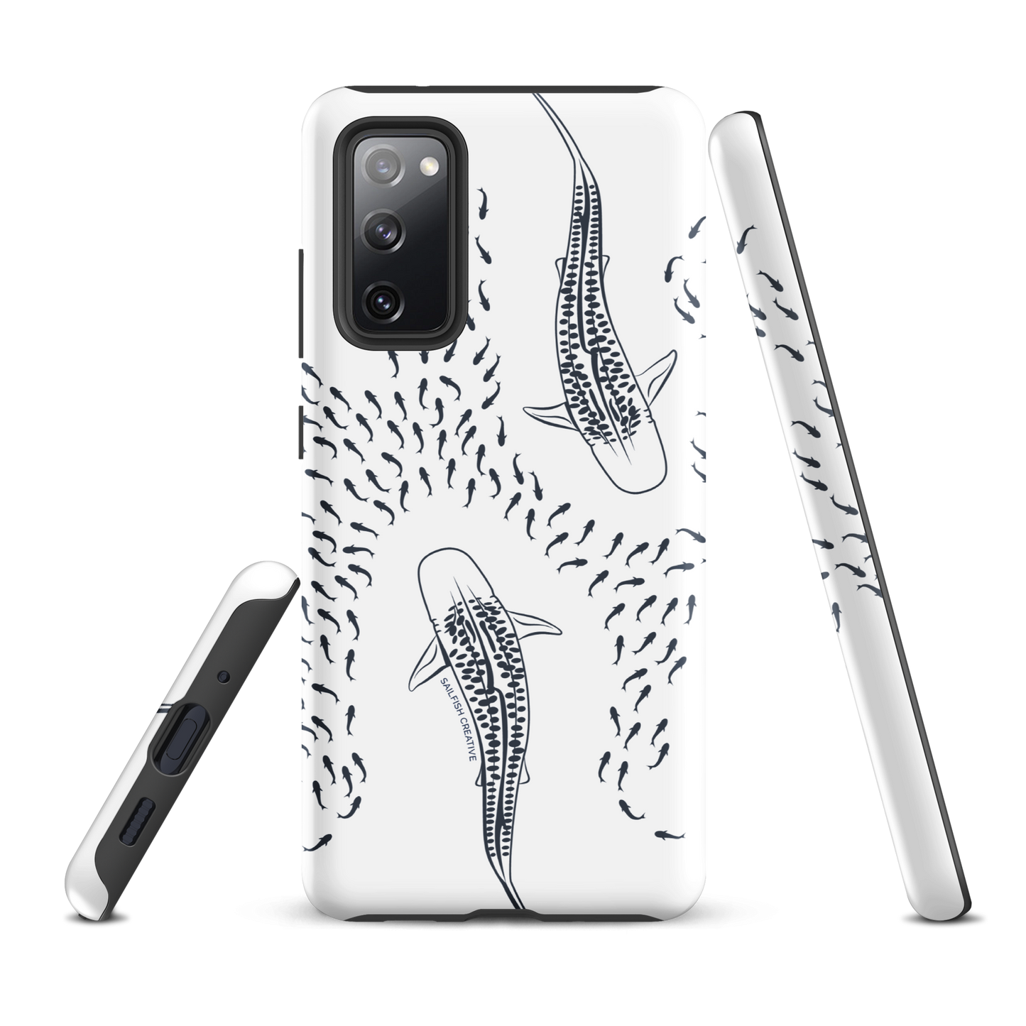 Samsung Phone Case -  Tiger Sharks Outline