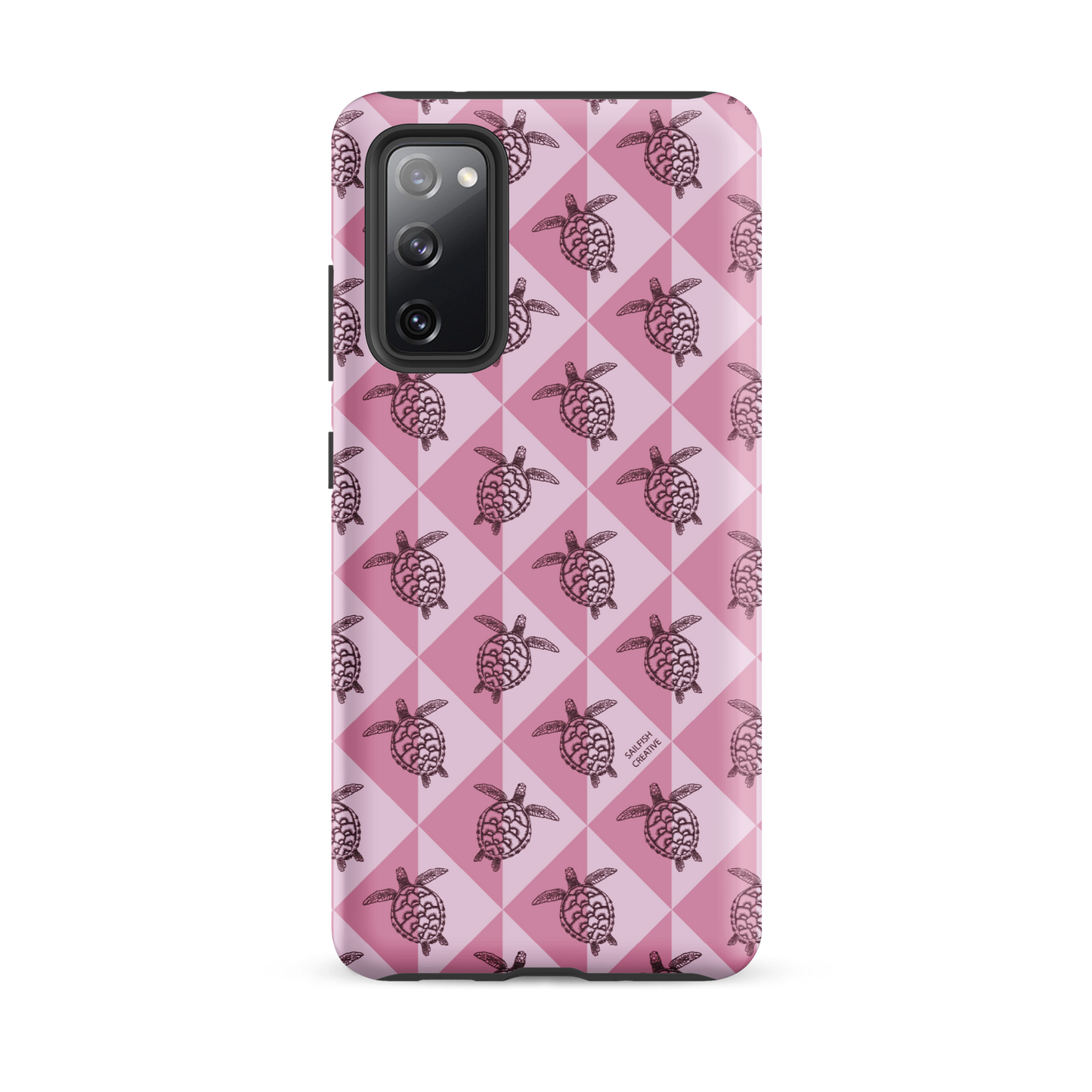 Samsung Phone Case -  Turtle Diamonds Orchid