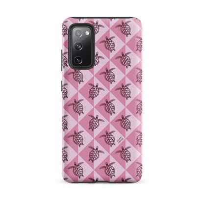 Samsung Phone Case -  Turtle Diamonds Orchid