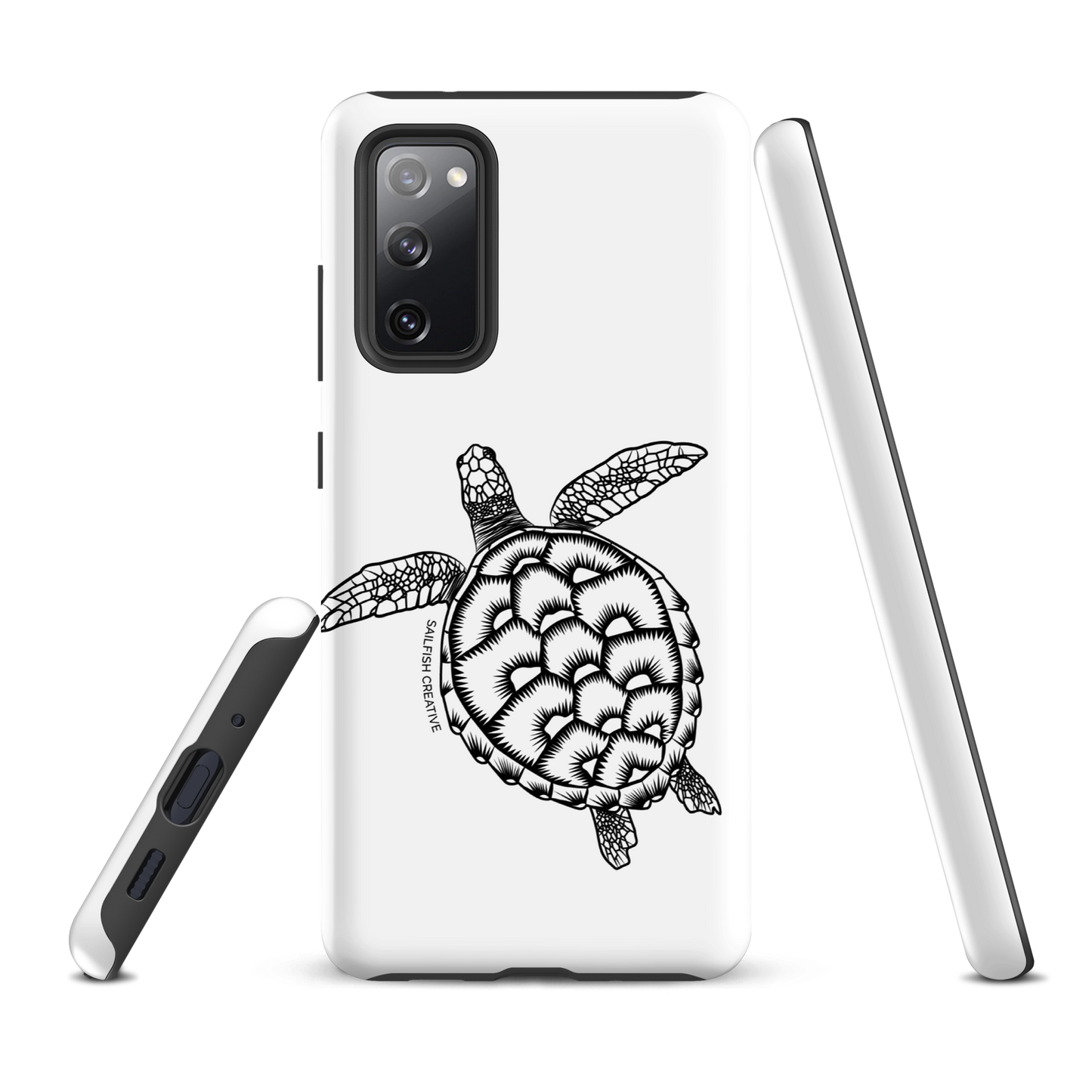 Samsung Phone Case - Turtle Outline