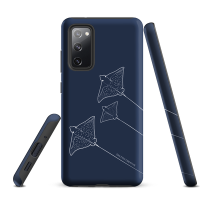 Samsung Phone Case -  Eagle Ray Outline Navy