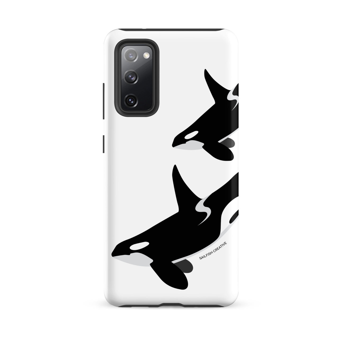 Samsung Phone Case -  Orca Killer Whale White