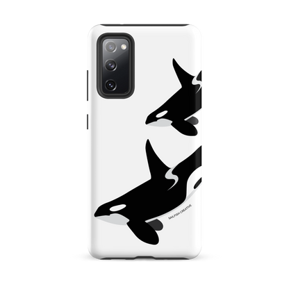 Samsung Phone Case -  Orca Killer Whale White
