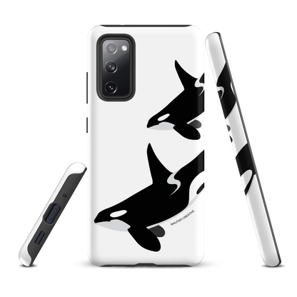 Samsung Phone Case -  Orca Killer Whale White