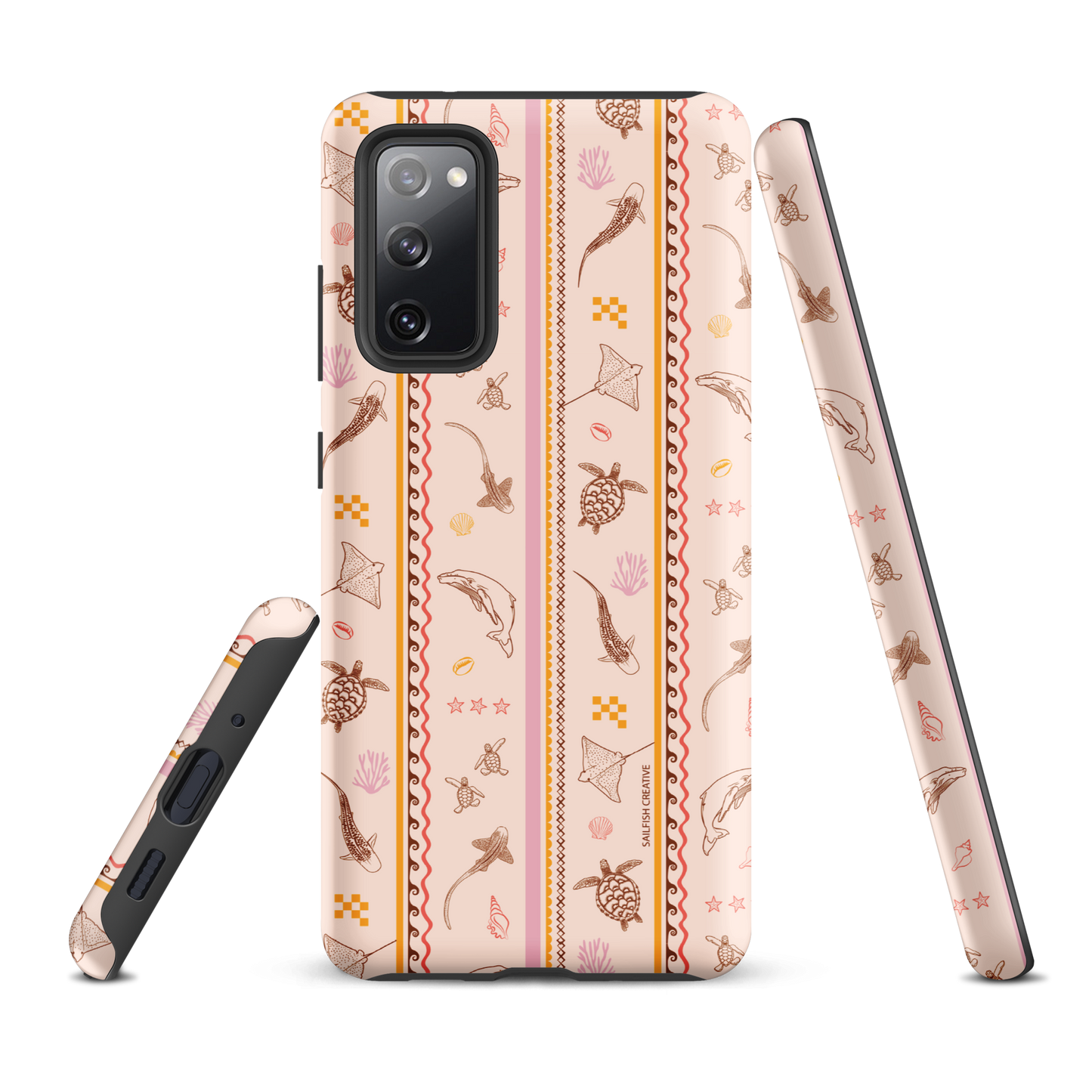 Samsung Phone Case -  Candy Stripes