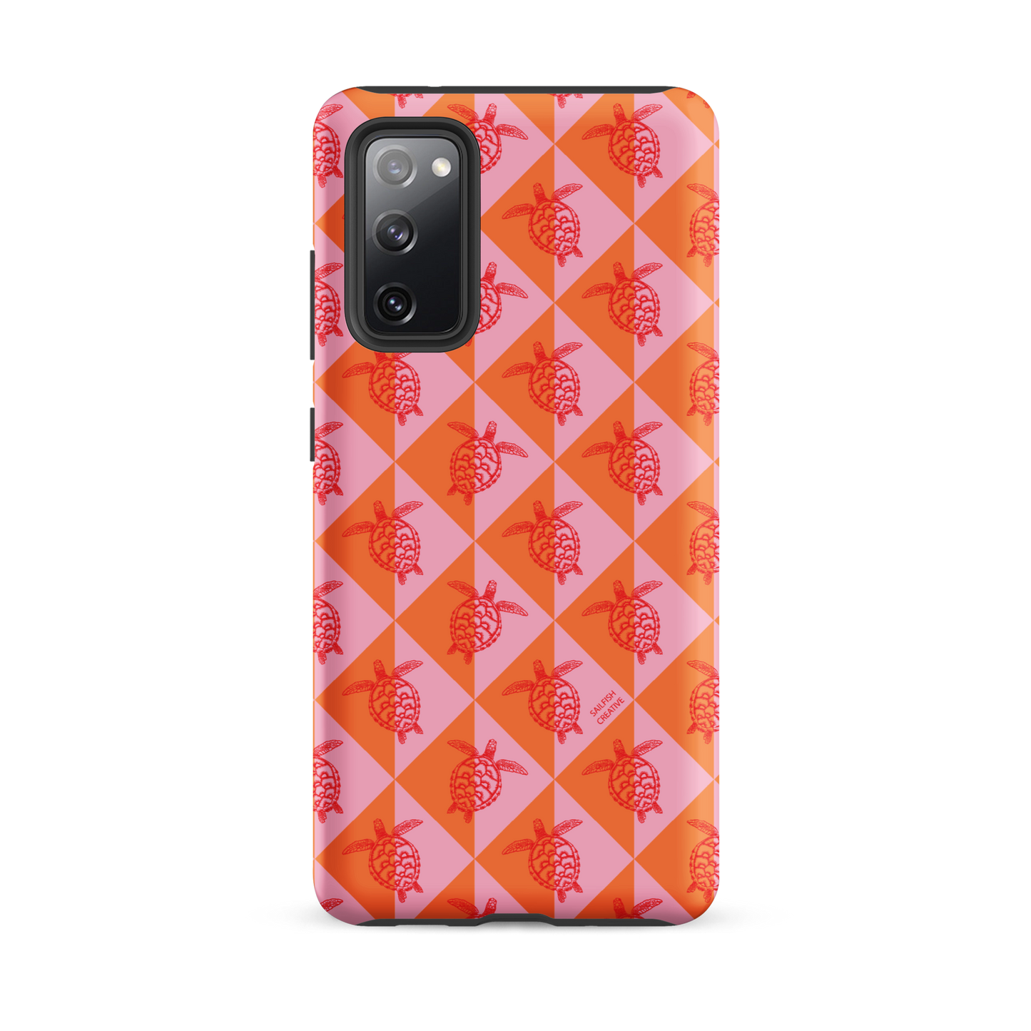 Samsung Phone Case -  Turtle Diamonds Candy Sunset