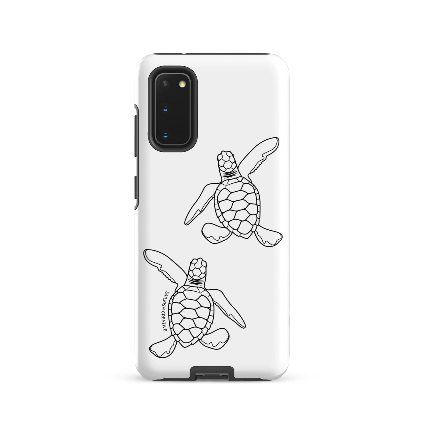 Samsung Phone Case - Turtle Hatchlings Outline