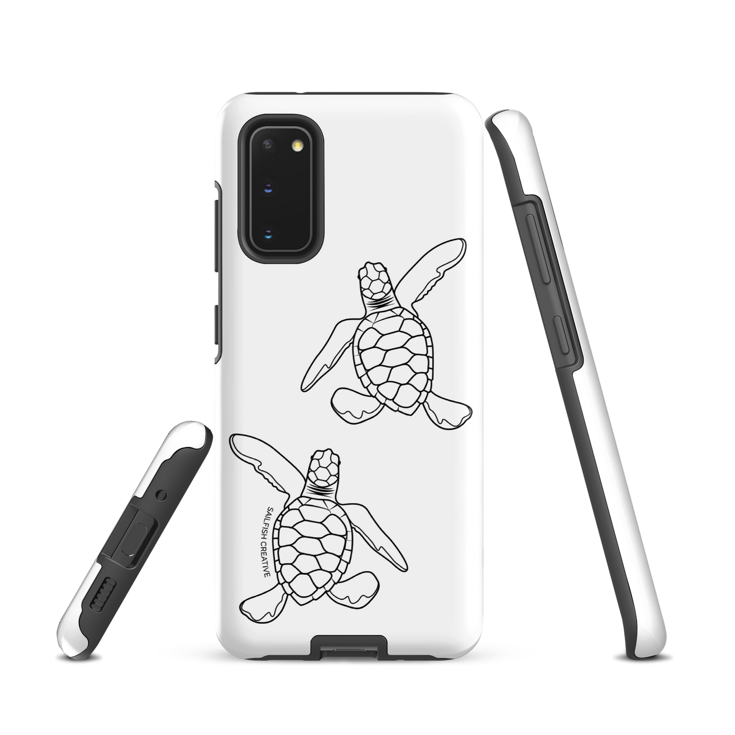 Samsung Phone Case - Turtle Hatchlings Outline