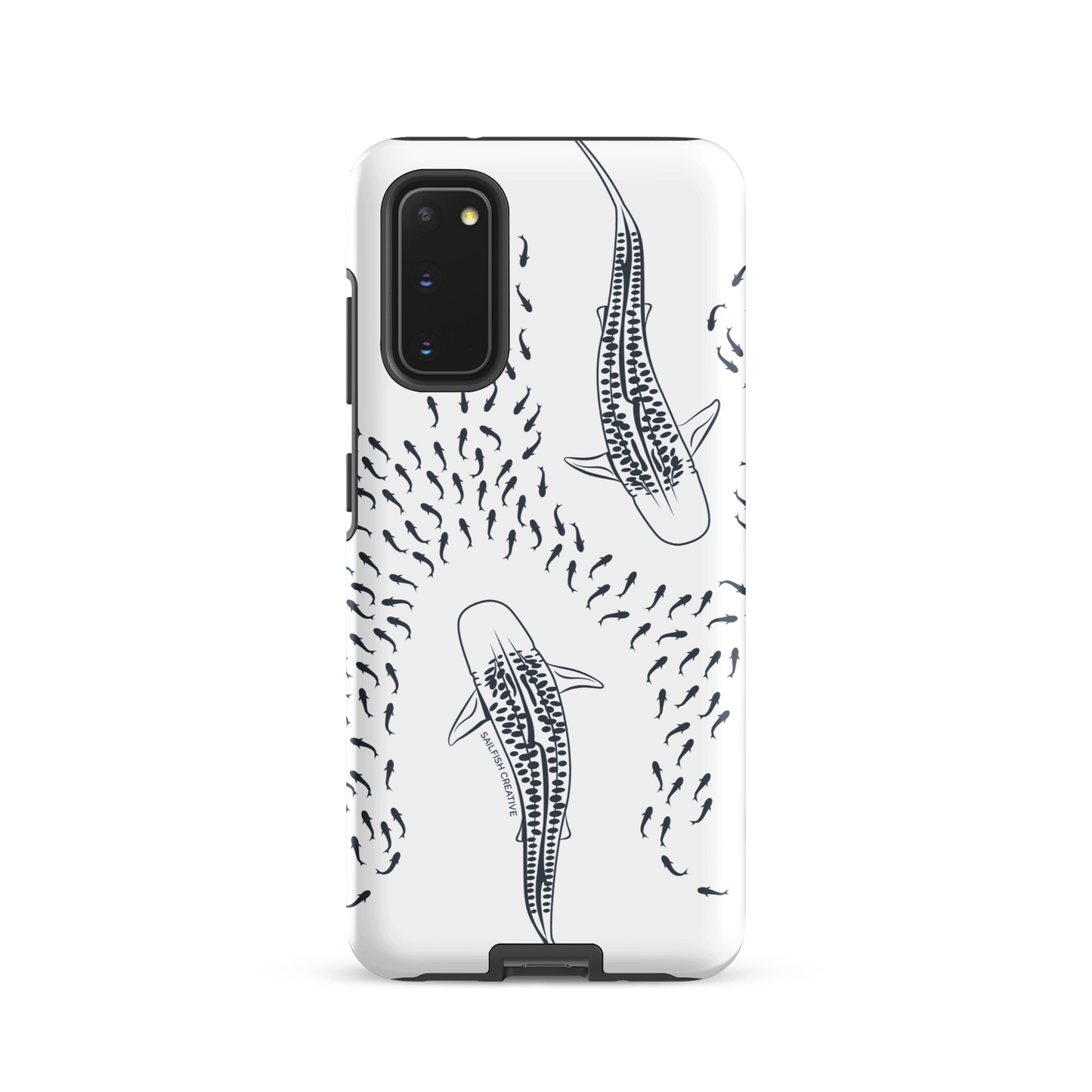 Samsung Phone Case -  Tiger Sharks Outline