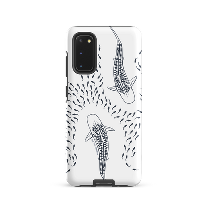 Samsung Phone Case -  Tiger Sharks Outline