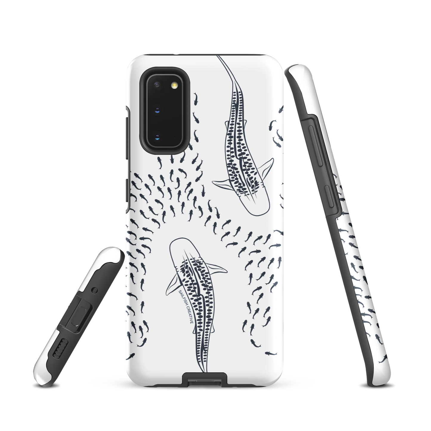 Samsung Phone Case -  Tiger Sharks Outline