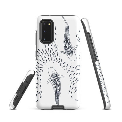 Samsung Phone Case -  Tiger Sharks Outline