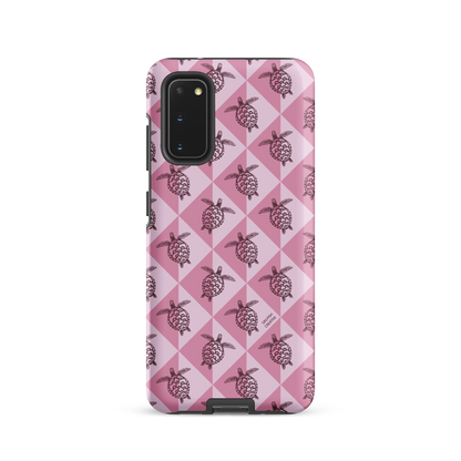 Samsung Phone Case -  Turtle Diamonds Orchid