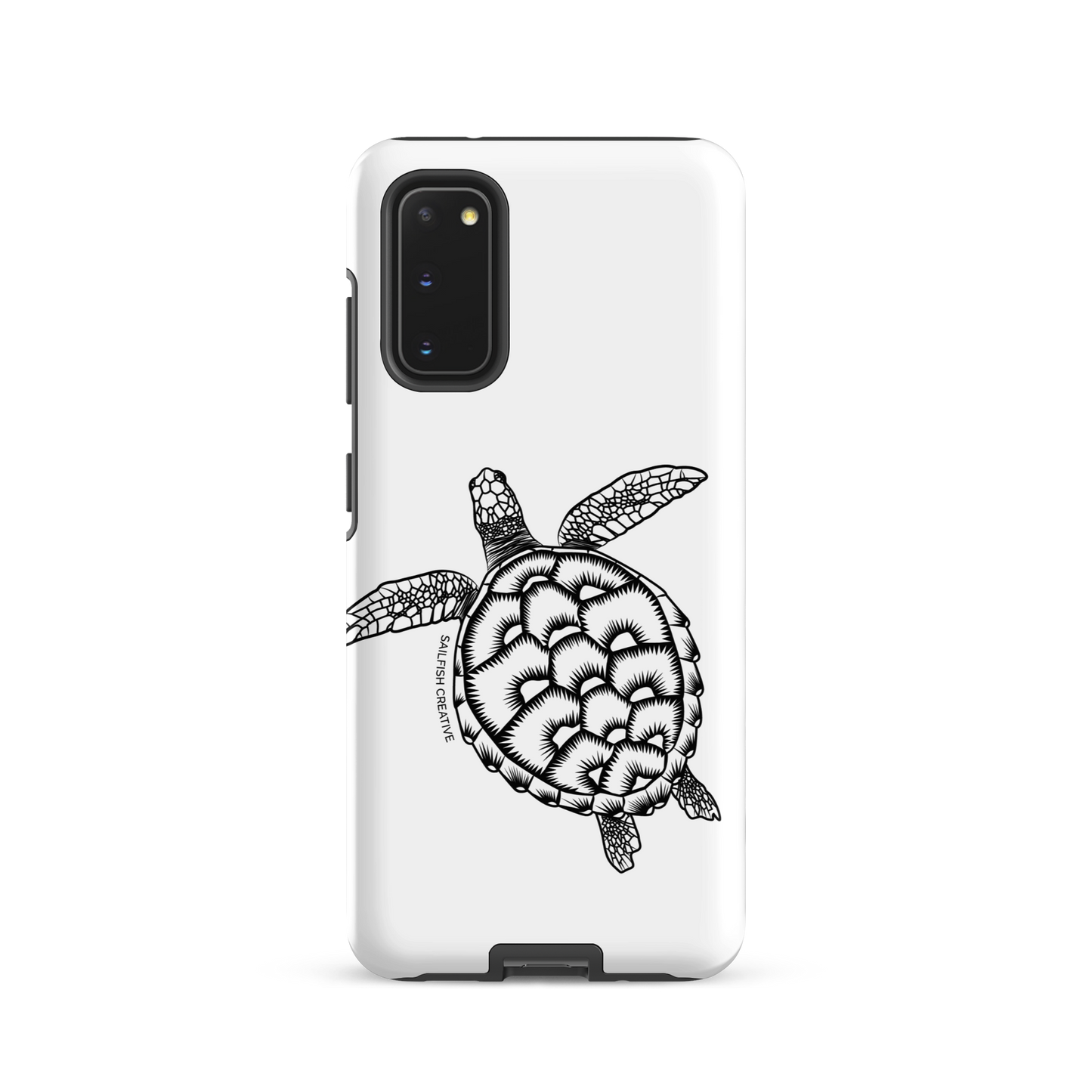 Samsung Phone Case - Turtle Outline