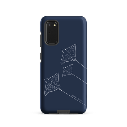 Samsung Phone Case -  Eagle Ray Outline Navy