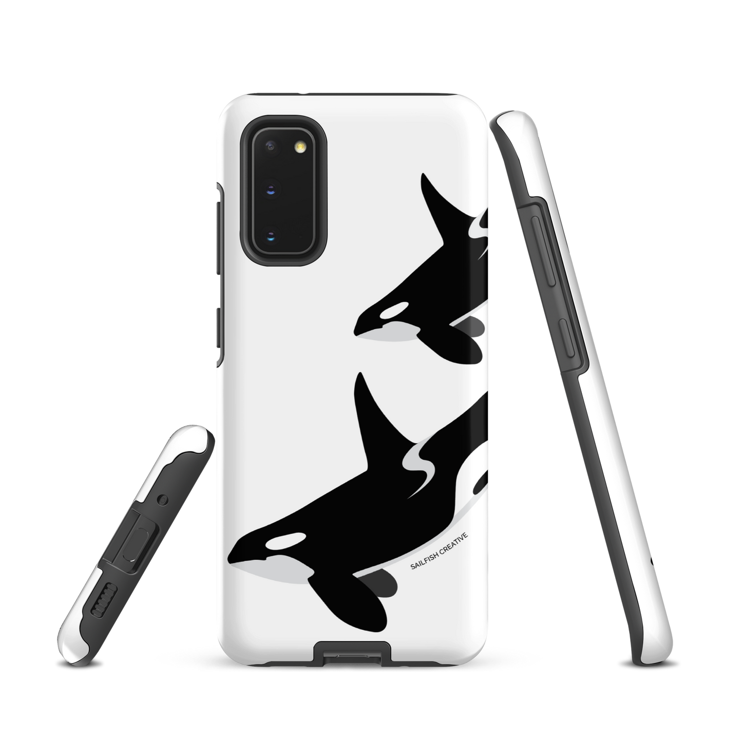 Samsung Phone Case -  Orca Killer Whale White