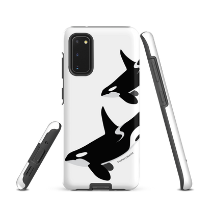 Samsung Phone Case -  Orca Killer Whale White