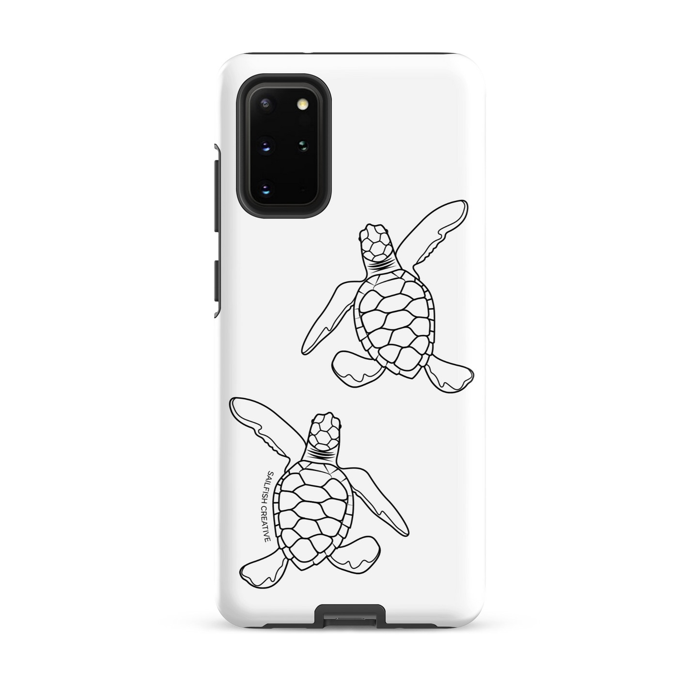 Samsung Phone Case - Turtle Hatchlings Outline