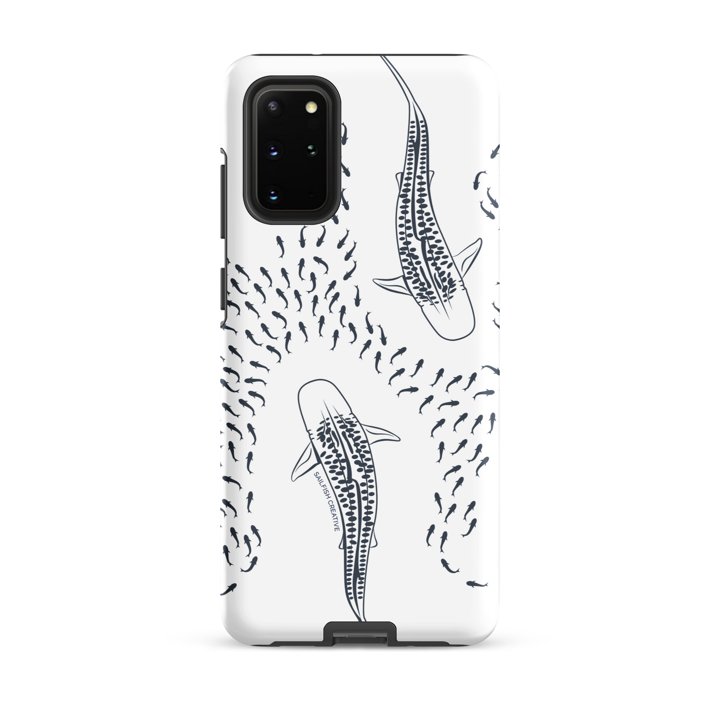 Samsung Phone Case -  Tiger Sharks Outline