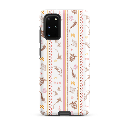 Samsung Phone Case - Candy Stripes on White