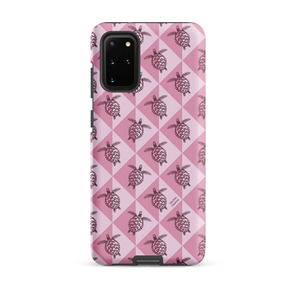 Samsung Phone Case -  Turtle Diamonds Orchid