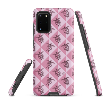 Samsung Phone Case -  Turtle Diamonds Orchid