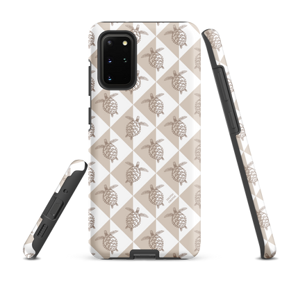Samsung Phone Case - Turtle Diamonds Neutral
