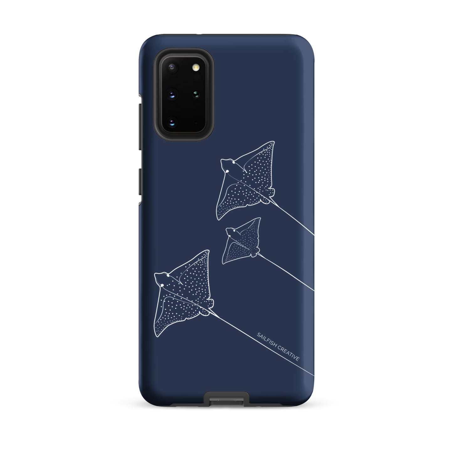 Samsung Phone Case -  Eagle Ray Outline Navy