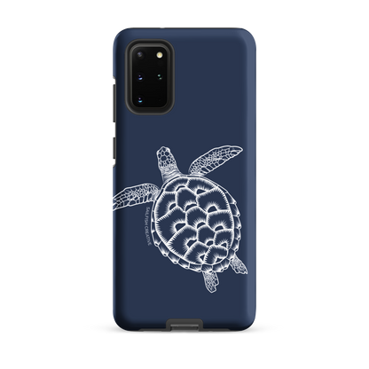 Samsung Phone Case -  Turtle Outline Navy