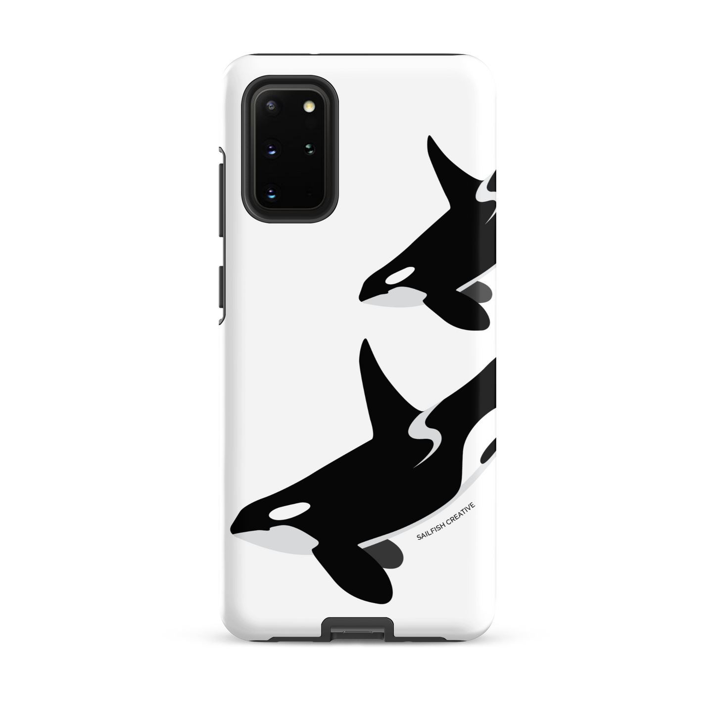 Samsung Phone Case -  Orca Killer Whale White