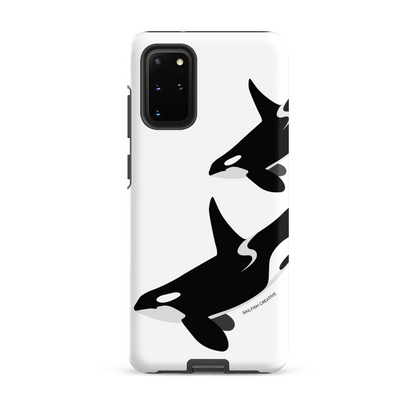 Samsung Phone Case -  Orca Killer Whale White