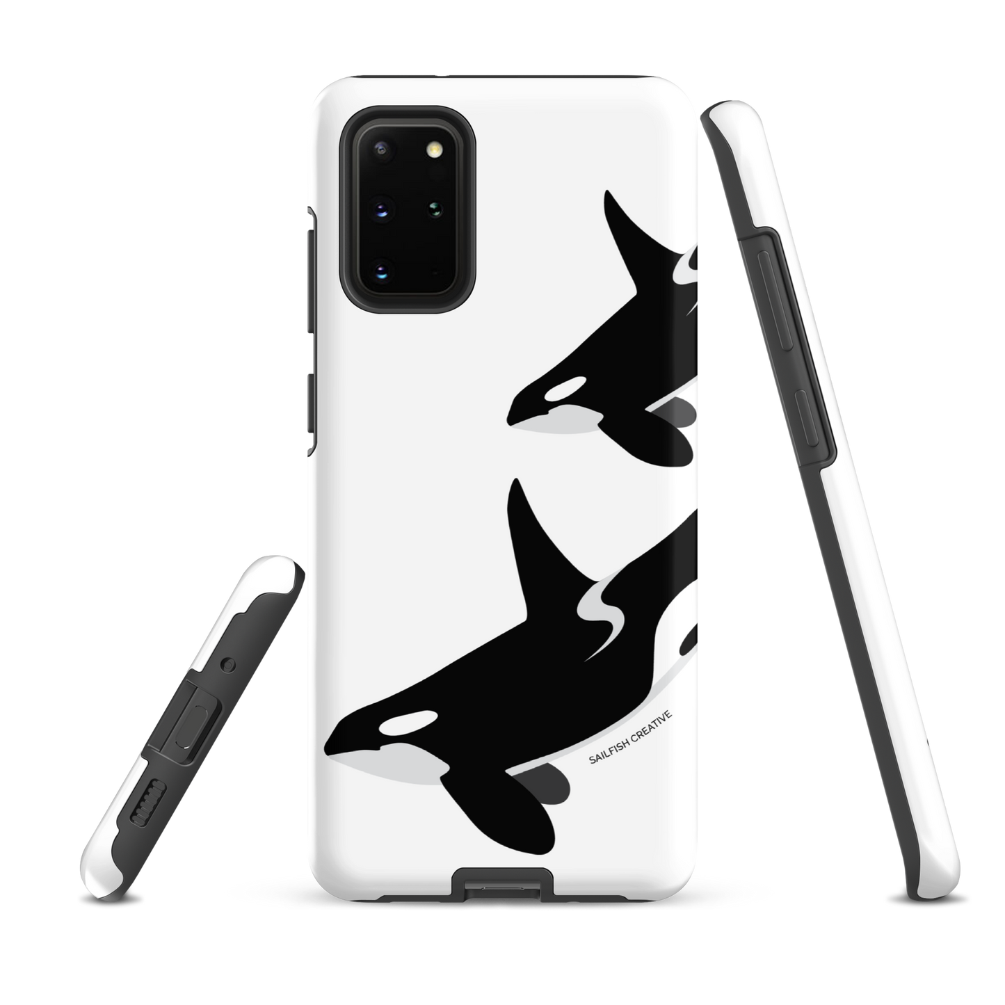 Samsung Phone Case -  Orca Killer Whale White