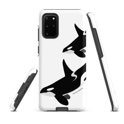 Samsung Phone Case -  Orca Killer Whale White