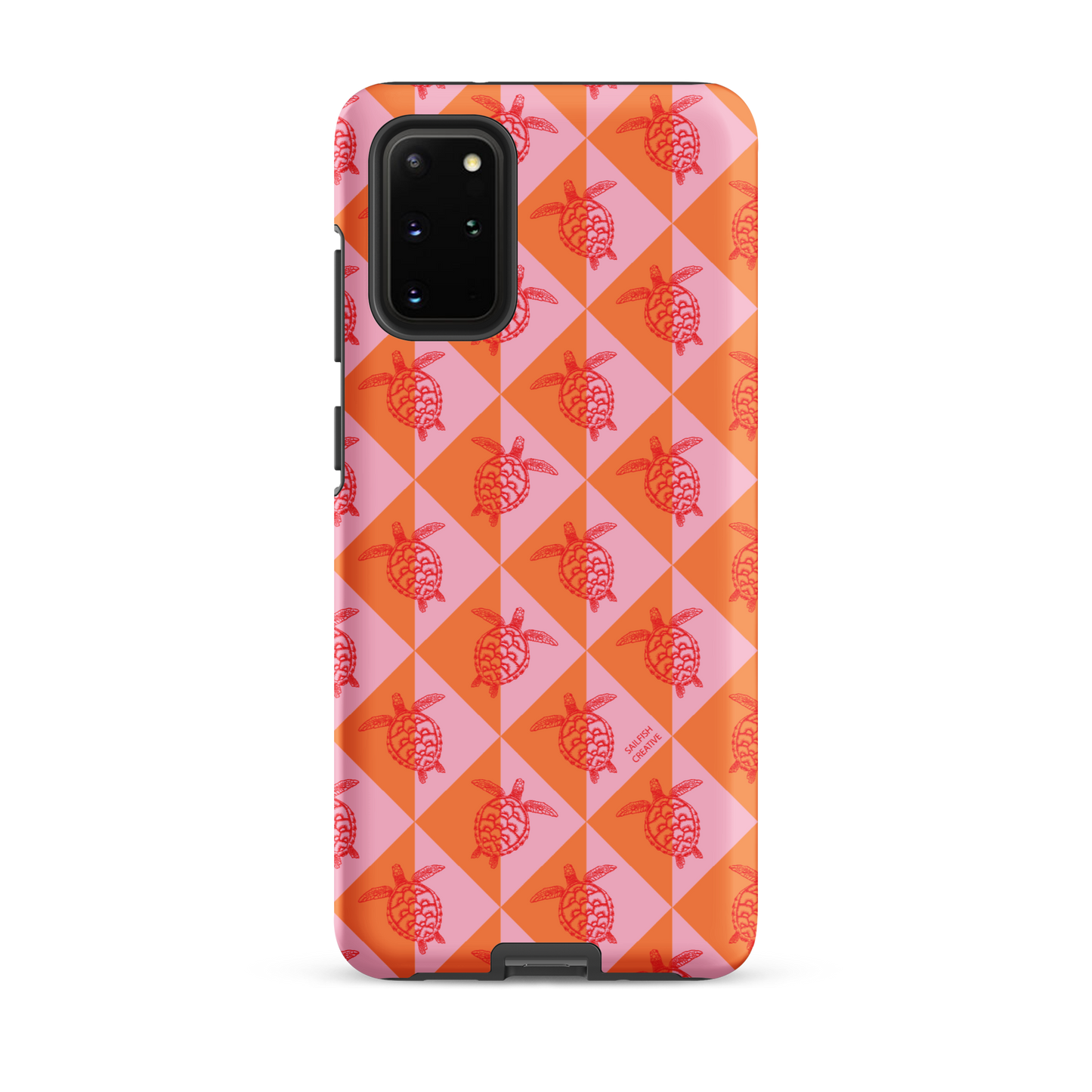Samsung Phone Case -  Turtle Diamonds Candy Sunset