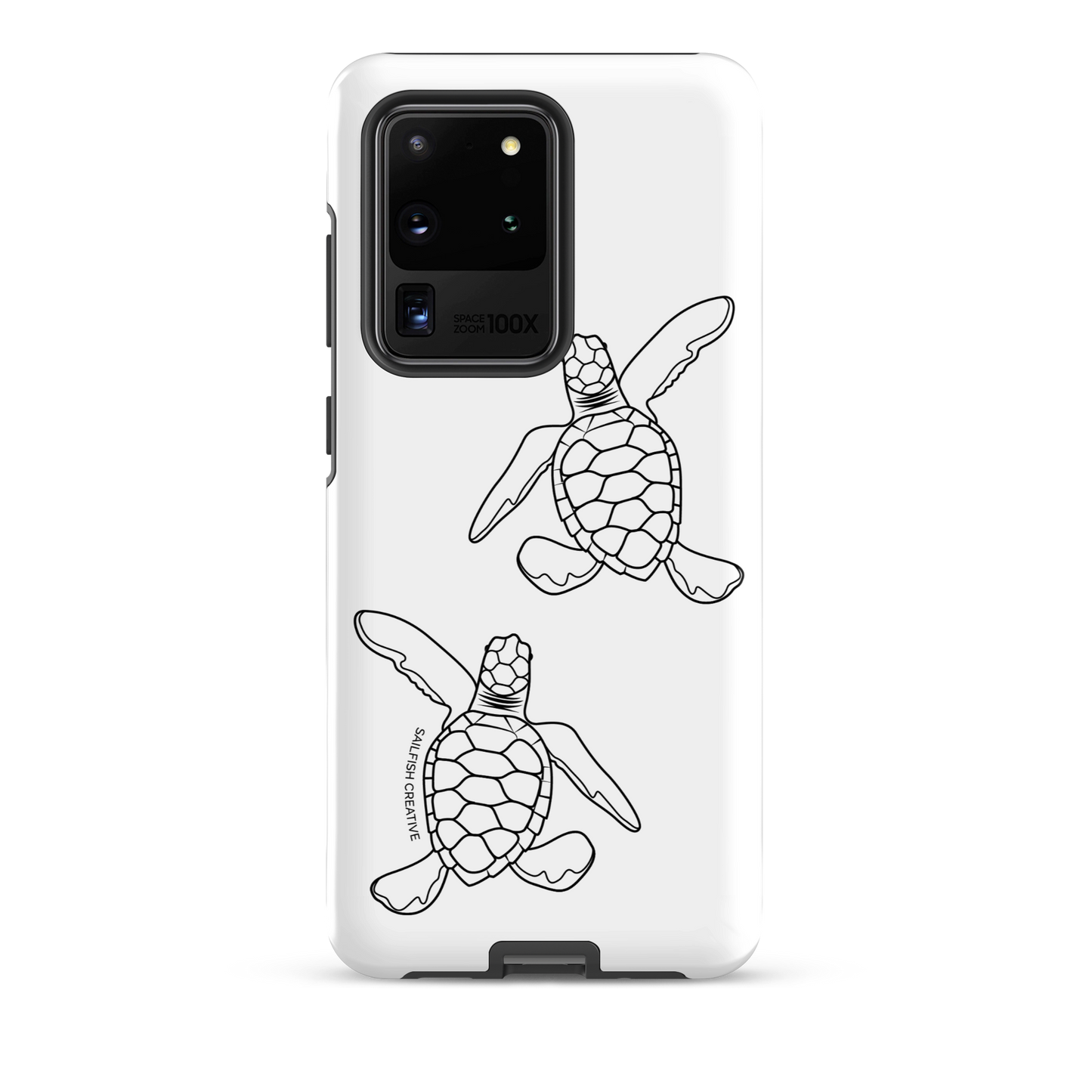 Samsung Phone Case - Turtle Hatchlings Outline