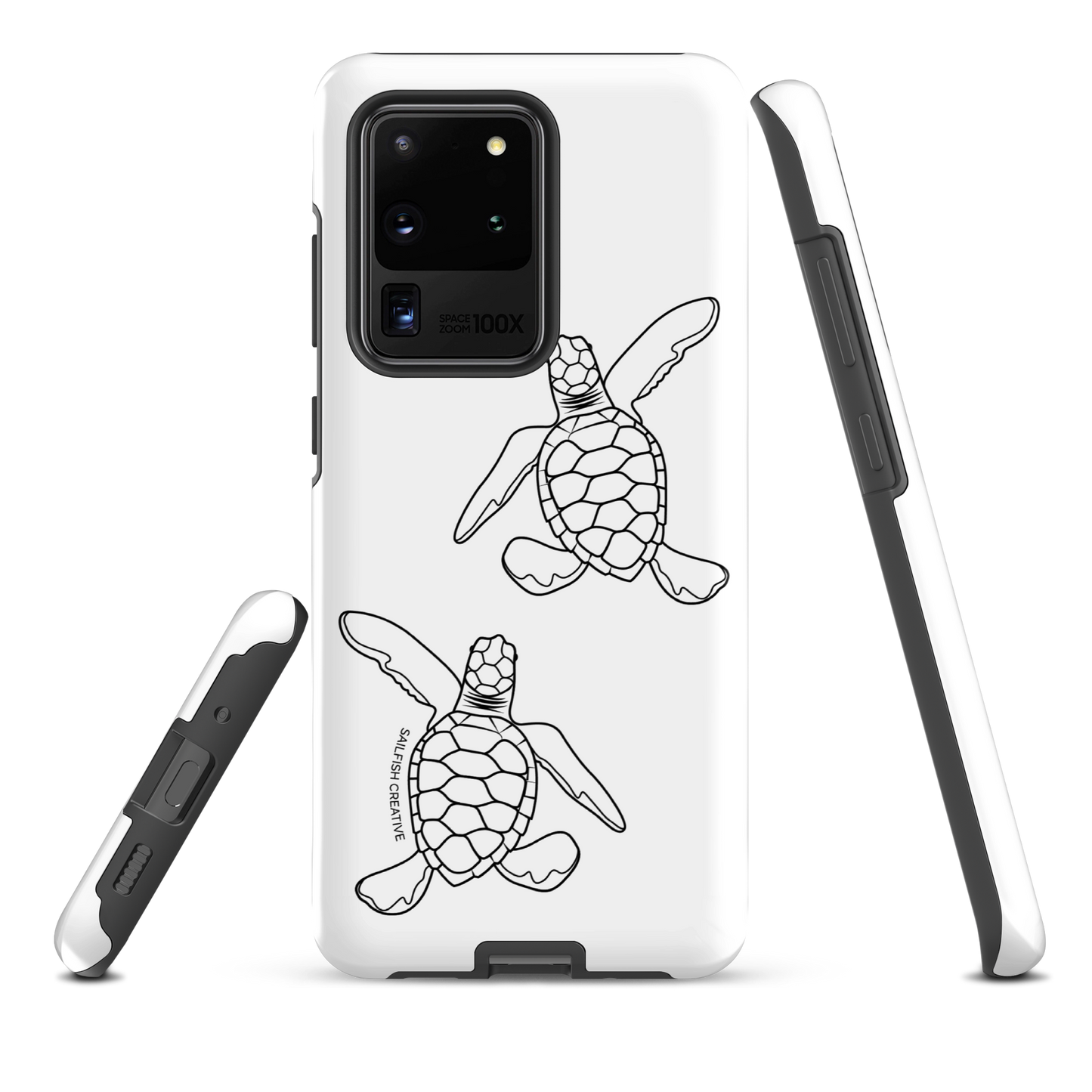 Samsung Phone Case - Turtle Hatchlings Outline