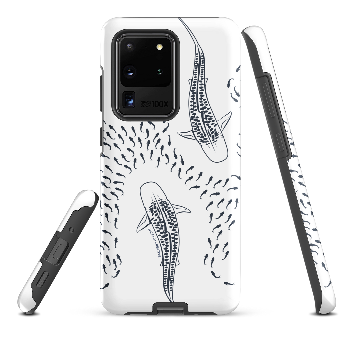 Samsung Phone Case -  Tiger Sharks Outline