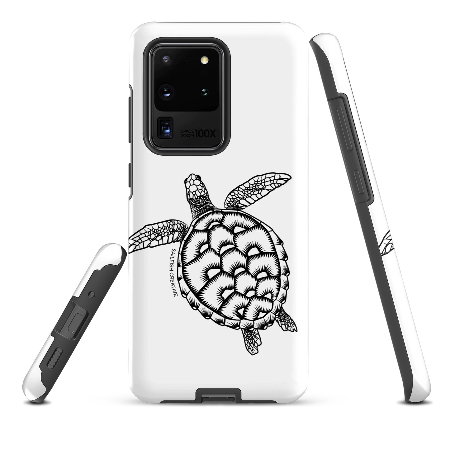 Samsung Phone Case - Turtle Outline