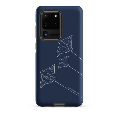 Samsung Phone Case -  Eagle Ray Outline Navy