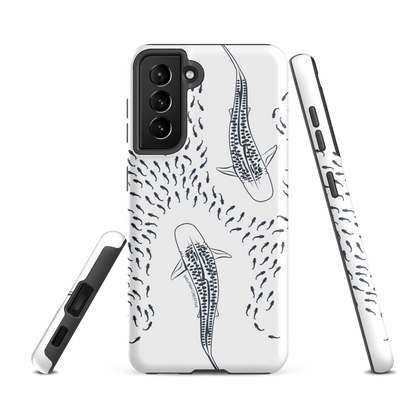 Samsung Phone Case -  Tiger Sharks Outline