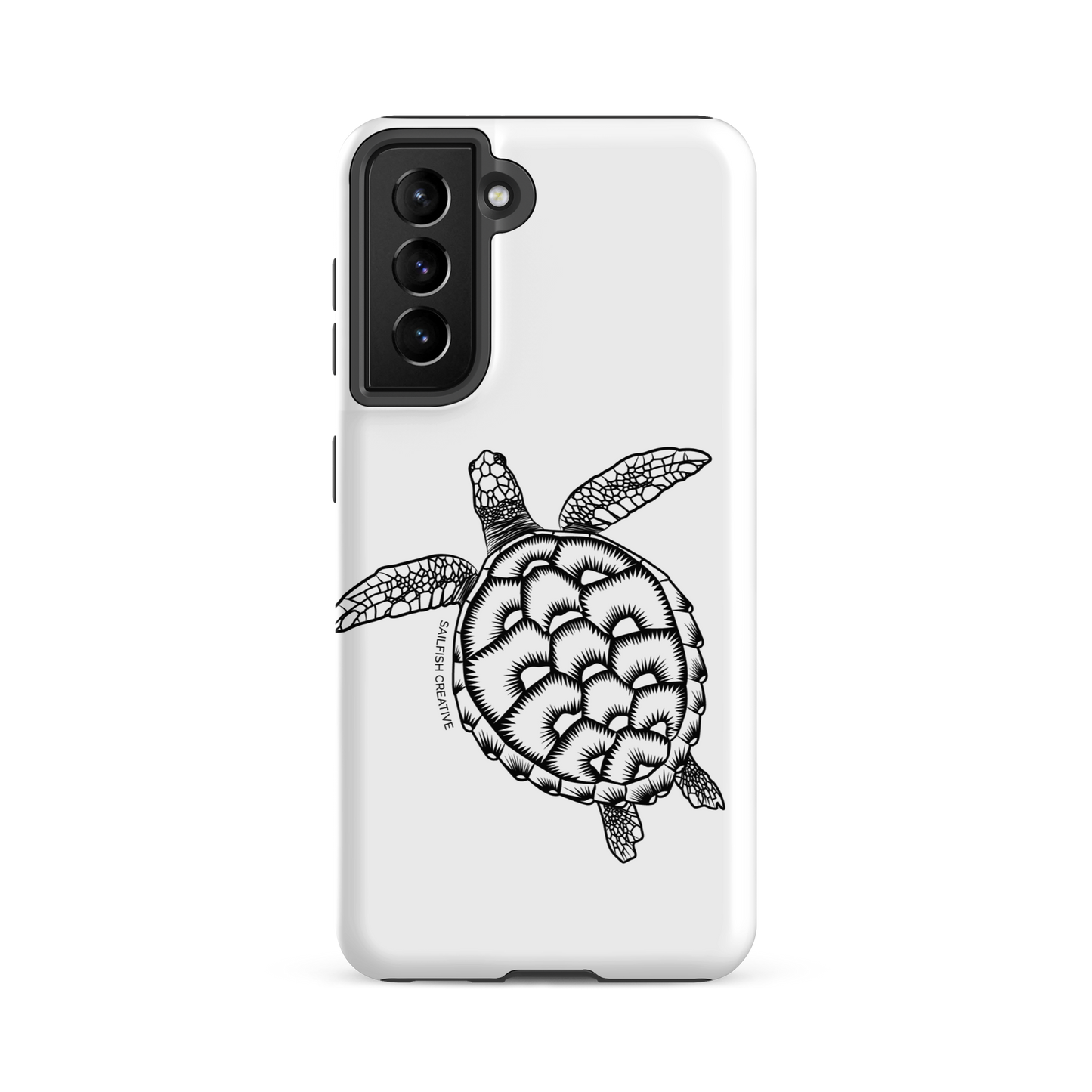 Samsung Phone Case - Turtle Outline