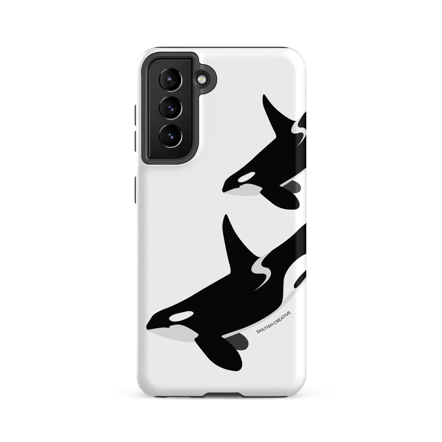 Samsung Phone Case -  Orca Killer Whale White