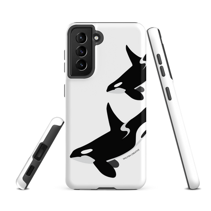 Samsung Phone Case -  Orca Killer Whale White