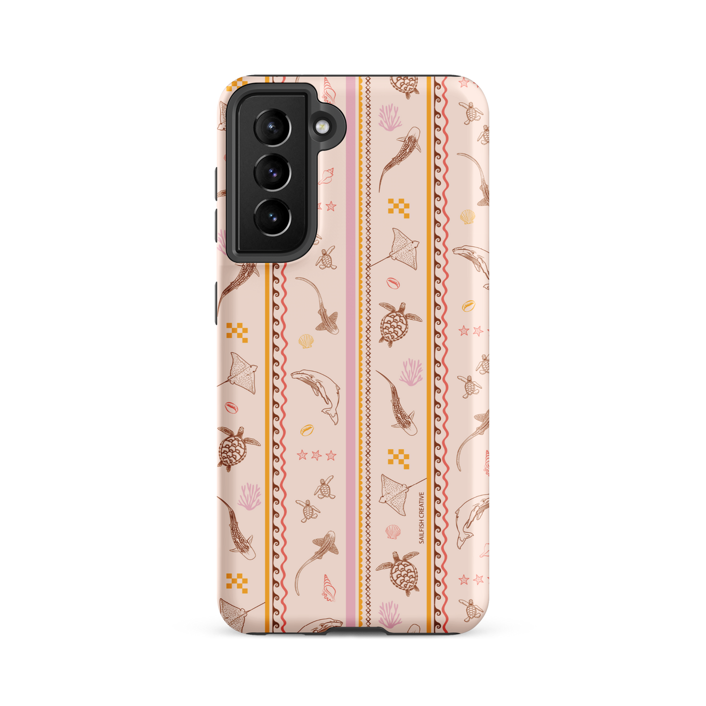 Samsung Phone Case -  Candy Stripes