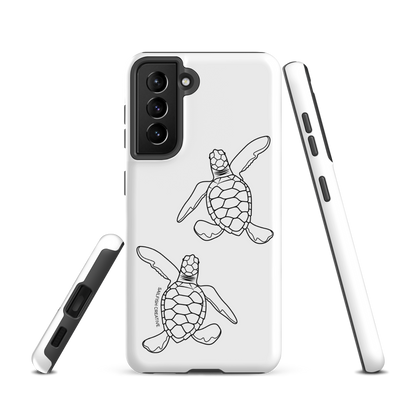 Samsung Phone Case - Turtle Hatchlings Outline